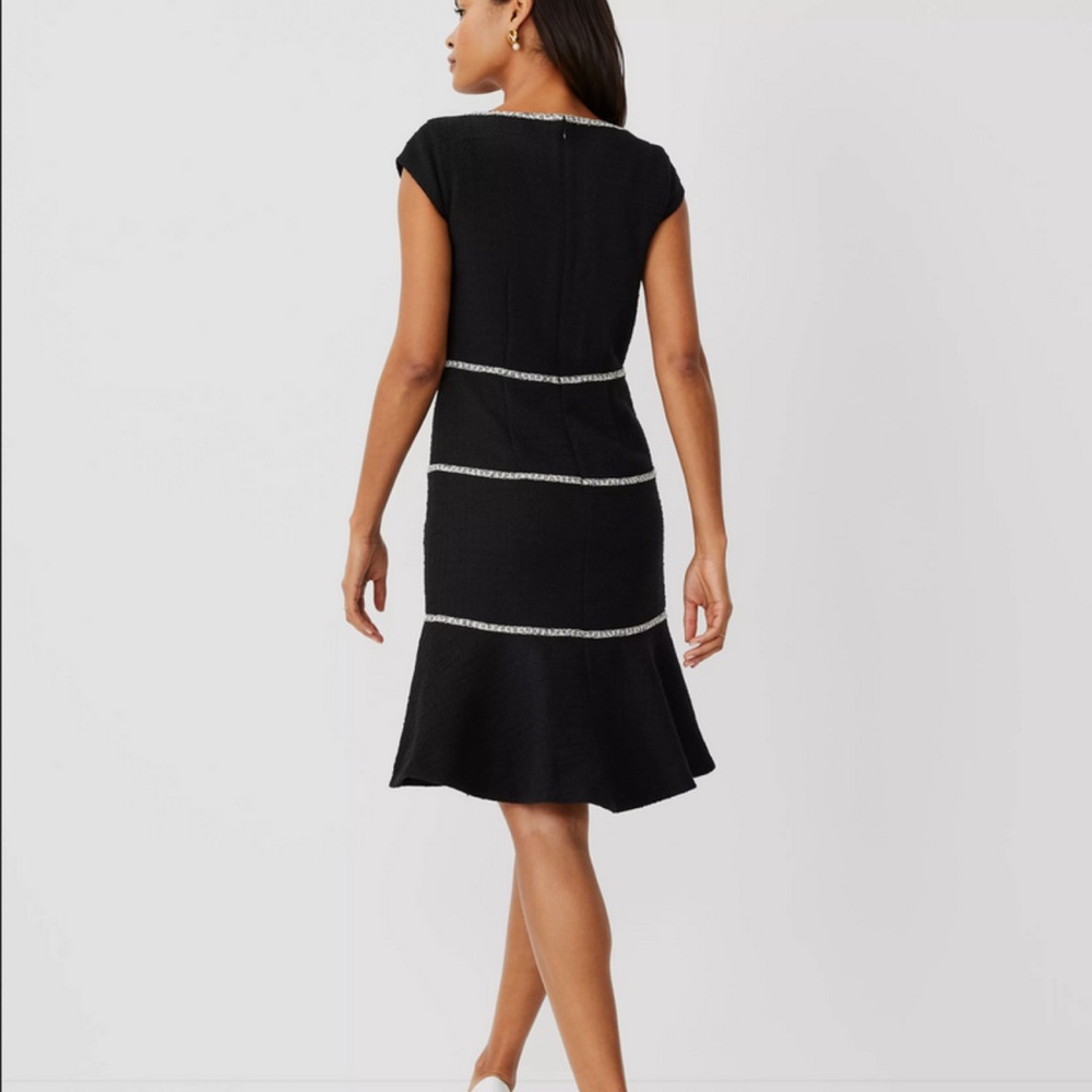 Ann Taylor Black Midi Dress *NWT* - Picture 2 of 11